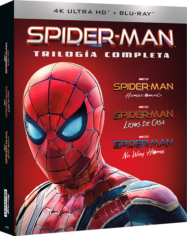 Spider-Man Trilogía Completa (Tom Holland) Ultra HD Blu-ray 2