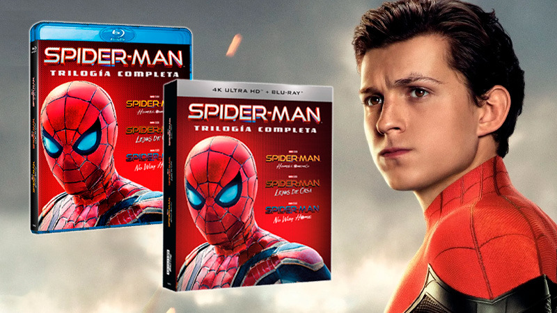 La trilogía de Spider-Man protagonizada por Tom Holland en Blu-ray y UHD 4K