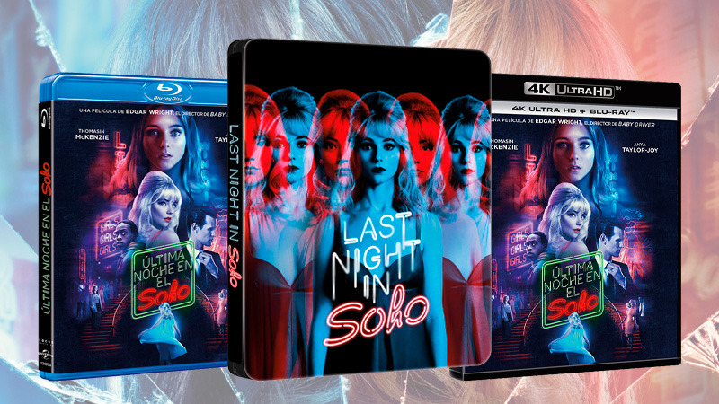 Última Noche en el Soho en Steelbook 4K, sencilla 4K y Blu-ray