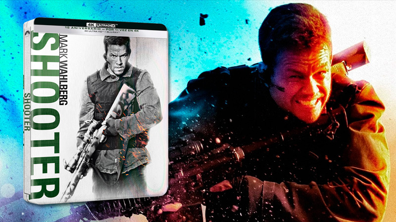 Todos los detalles del Steelbook de Shooter: El Tirador en UHD 4K