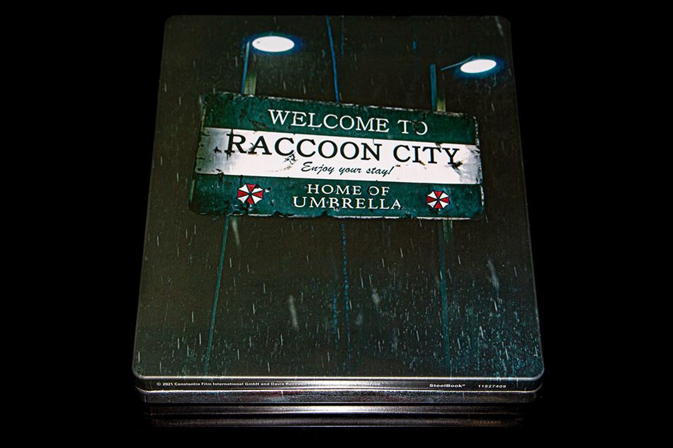 Fotografías del Steelbook de Resident Evil: Bienvenidos a Raccoon City en UHD 4K y Blu-ray 8