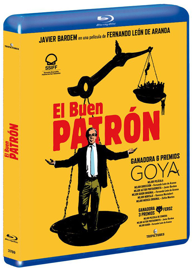 Detalles del Blu-ray de El Buen Patrón 1