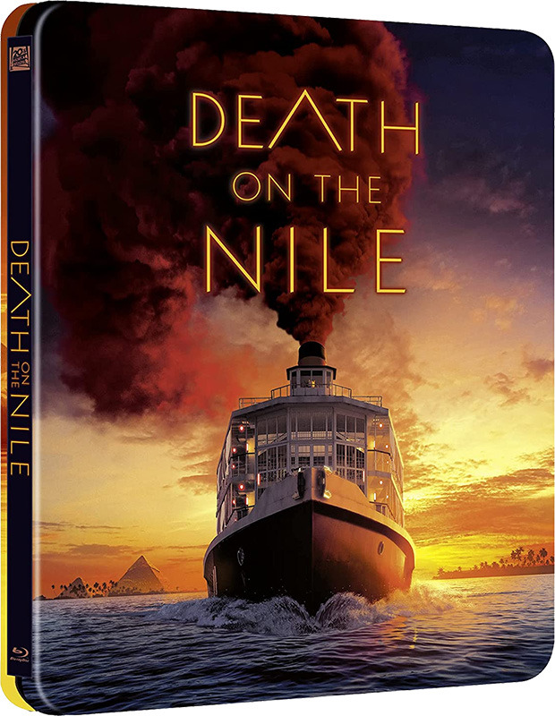 Todos los detalles de Muerte en el Nilo en Blu-ray sencillo y Steelbook [actualizado]