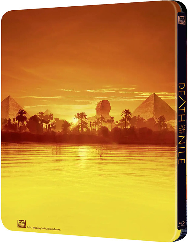 Todos los detalles de Muerte en el Nilo en Blu-ray sencillo y Steelbook [actualizado]