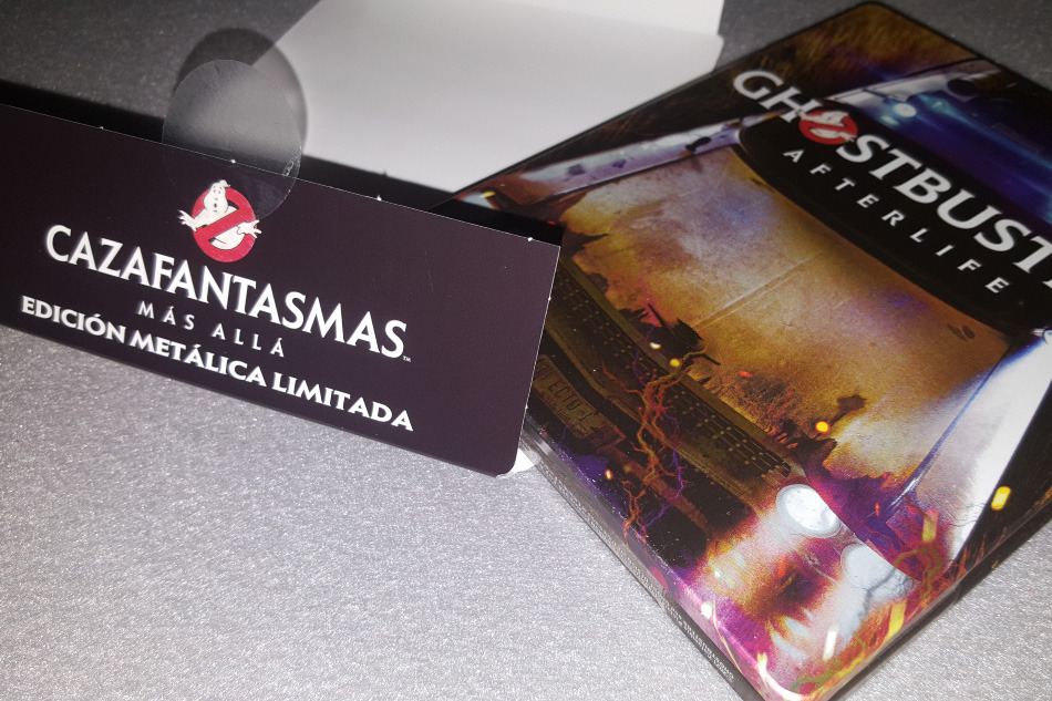 Fotografías del Steelbook de Cazafantasmas: Más Allá en UHD 4K y Blu-ray 11