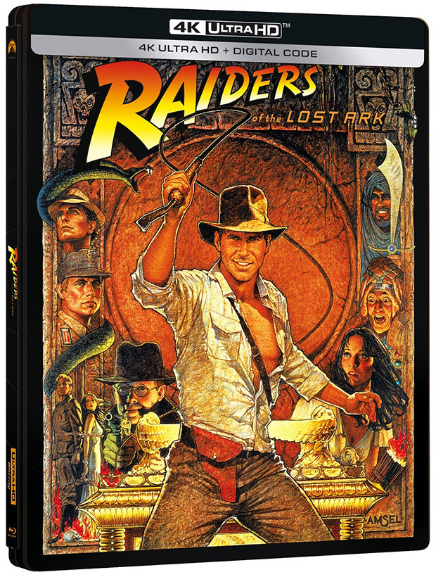 Datos de Indiana Jones en Busca del Arca Perdida - Edición Metálica en Ultra HD Blu-ray 1