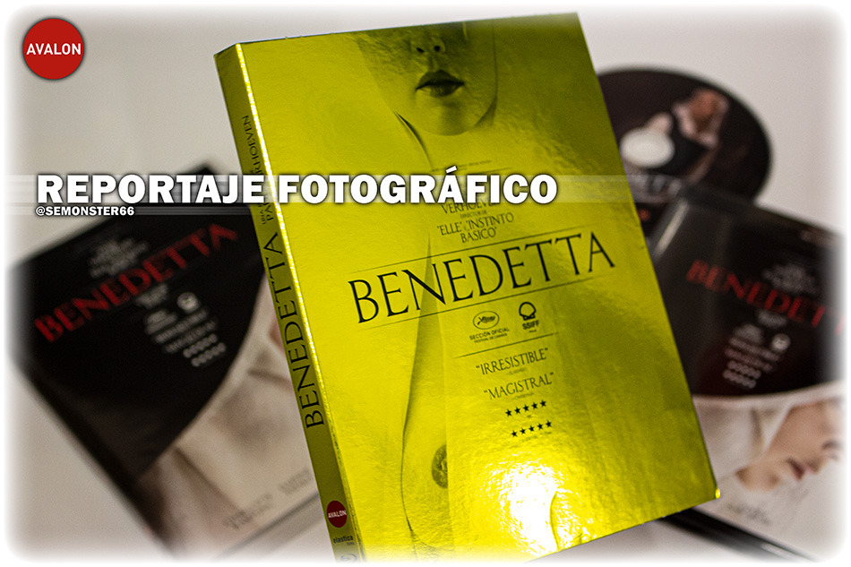 Fotografías de la edición con funda de Benedetta en Blu-ray 1