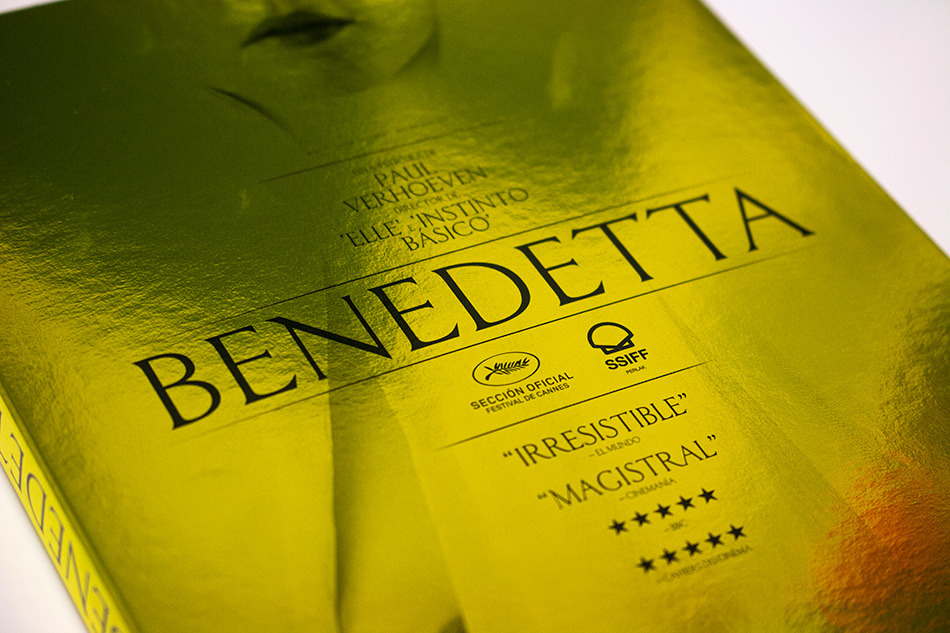 Fotografías de la edición con funda de Benedetta en Blu-ray 6