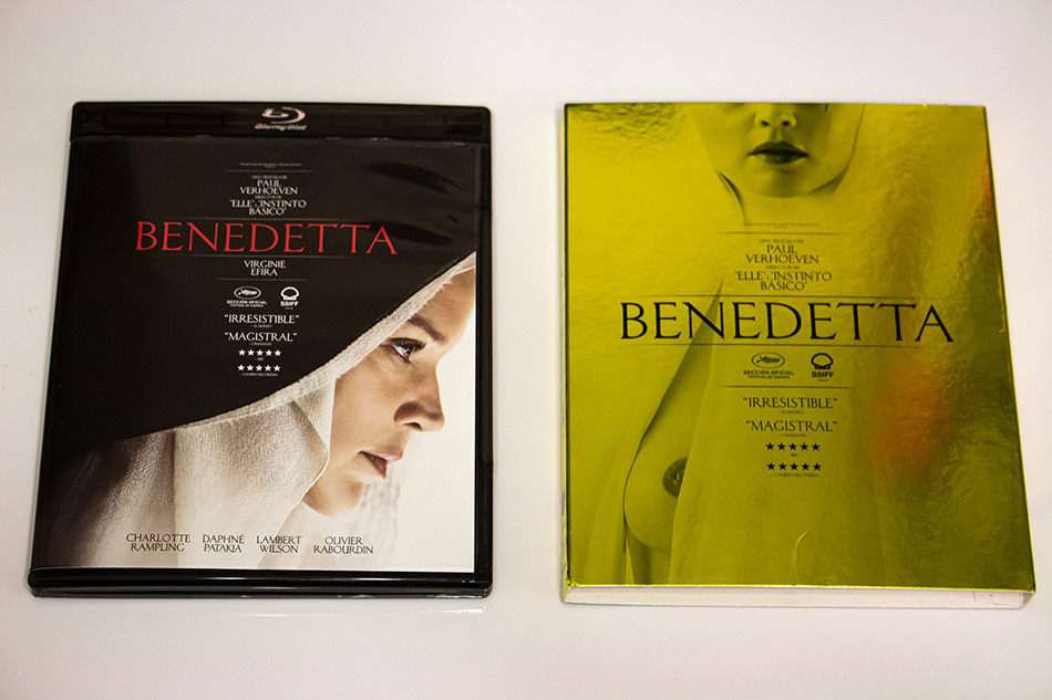 Fotografías de la edición con funda de Benedetta en Blu-ray 12