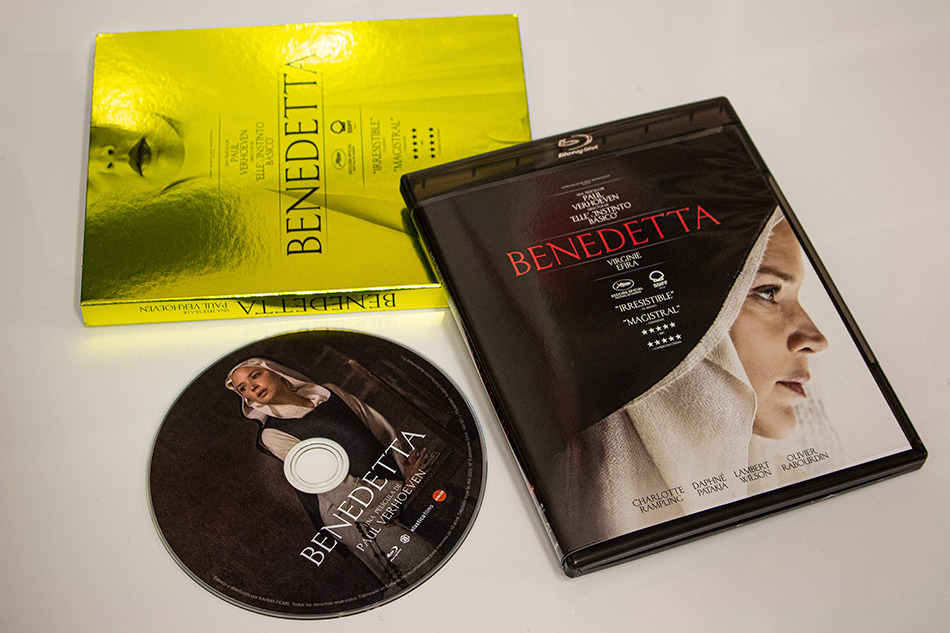 Fotografías de la edición con funda de Benedetta en Blu-ray 15