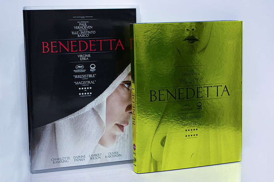 Fotografías de la edición con funda de Benedetta en Blu-ray 16