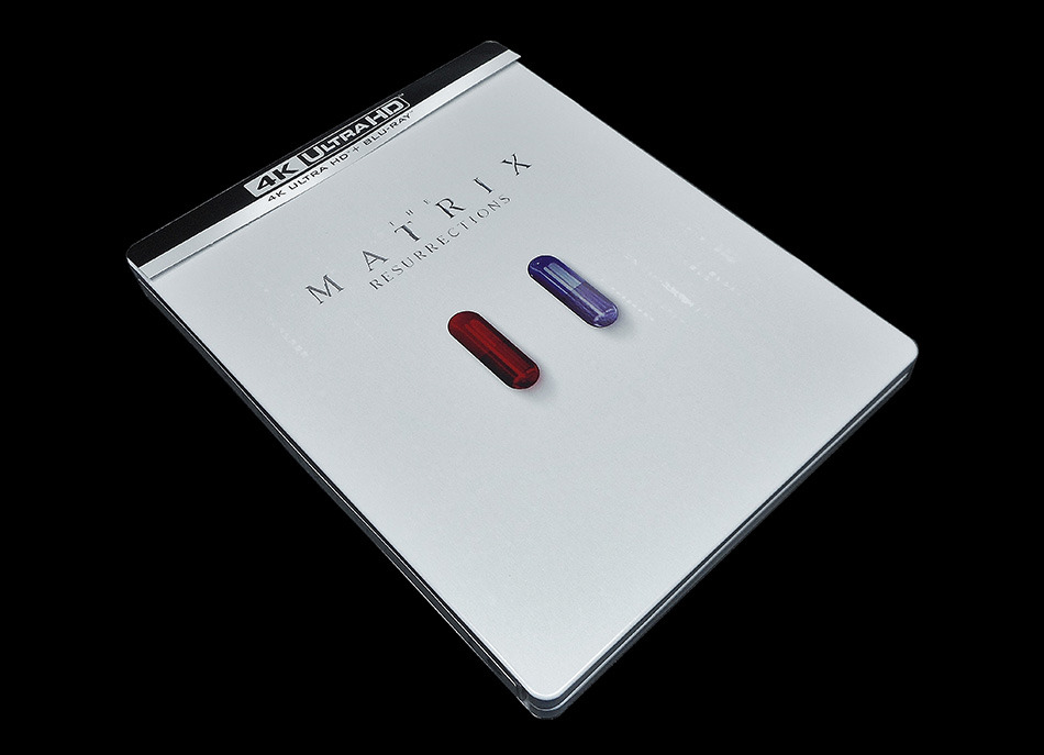 Fotografías del Steelbook de Matrix Resurrections en UHD 4K y Blu-ray 2