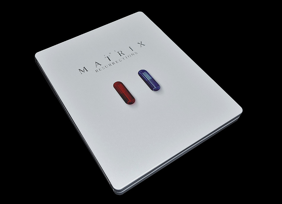Fotografías del Steelbook de Matrix Resurrections en UHD 4K y Blu-ray 9