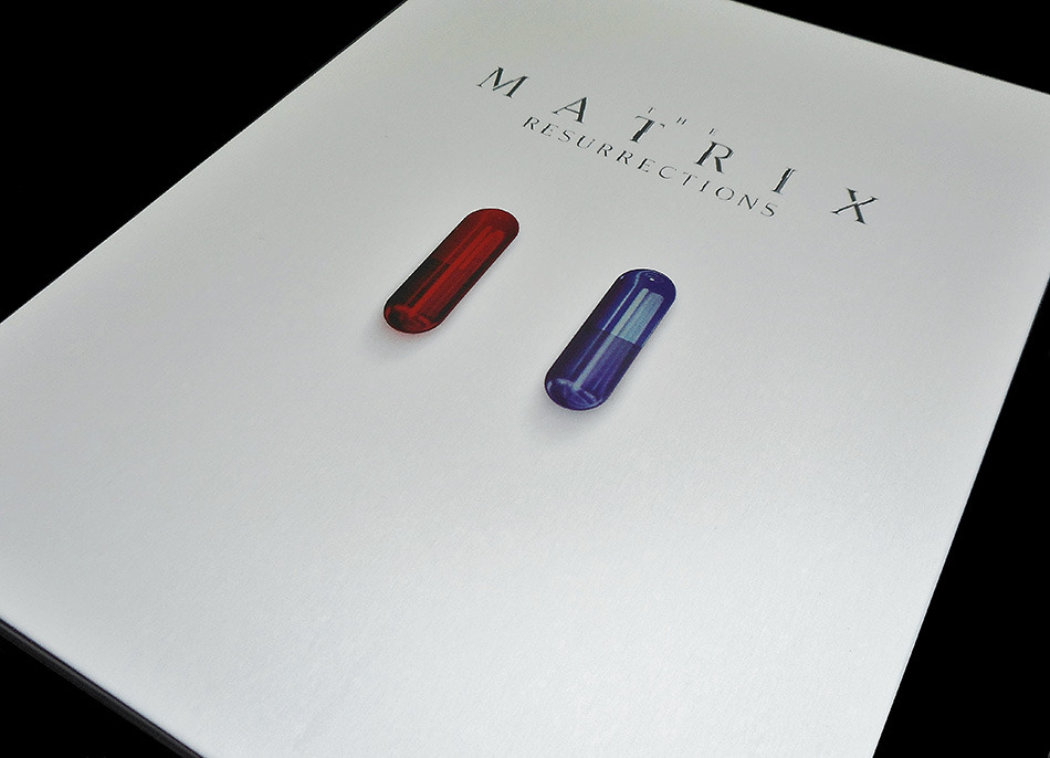 Fotografías del Steelbook de Matrix Resurrections en UHD 4K y Blu-ray 10