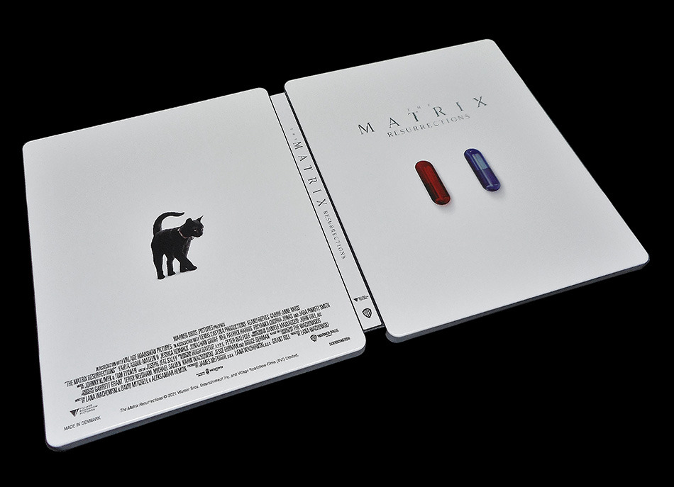 Fotografías del Steelbook de Matrix Resurrections en UHD 4K y Blu-ray 11