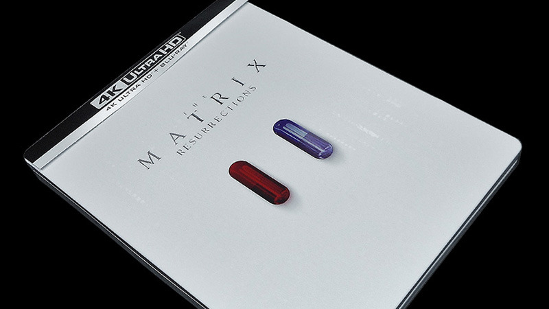 Fotografías del Steelbook de Matrix Resurrections en UHD 4K y Blu-ray