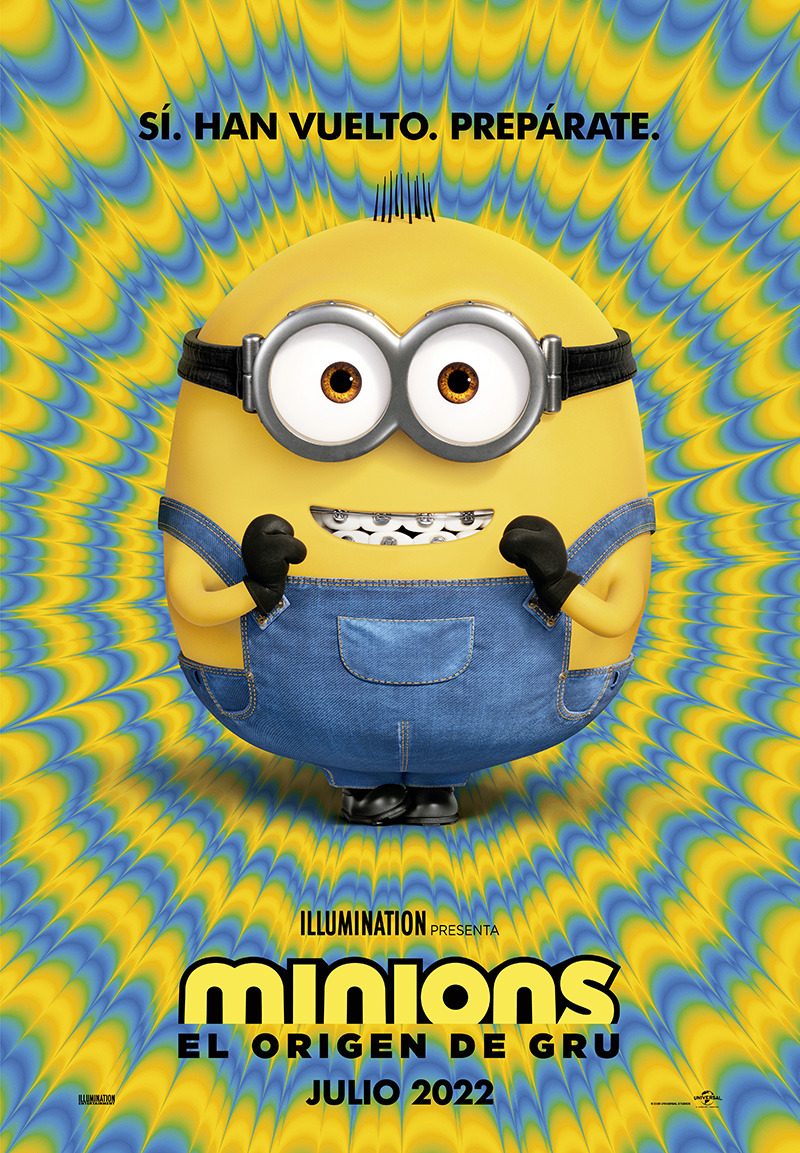 Tráiler mundial de Minions: El Origen de Gru