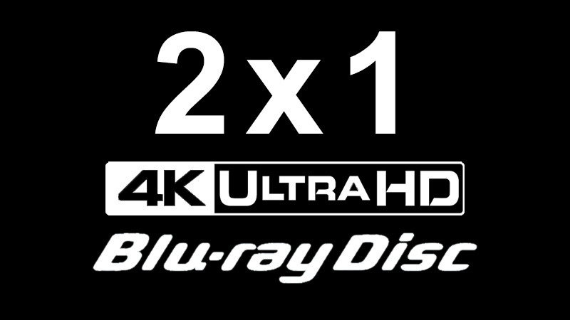 Oferta 2x1 en películas en Blu-ray y UHD 4K en amazon.es