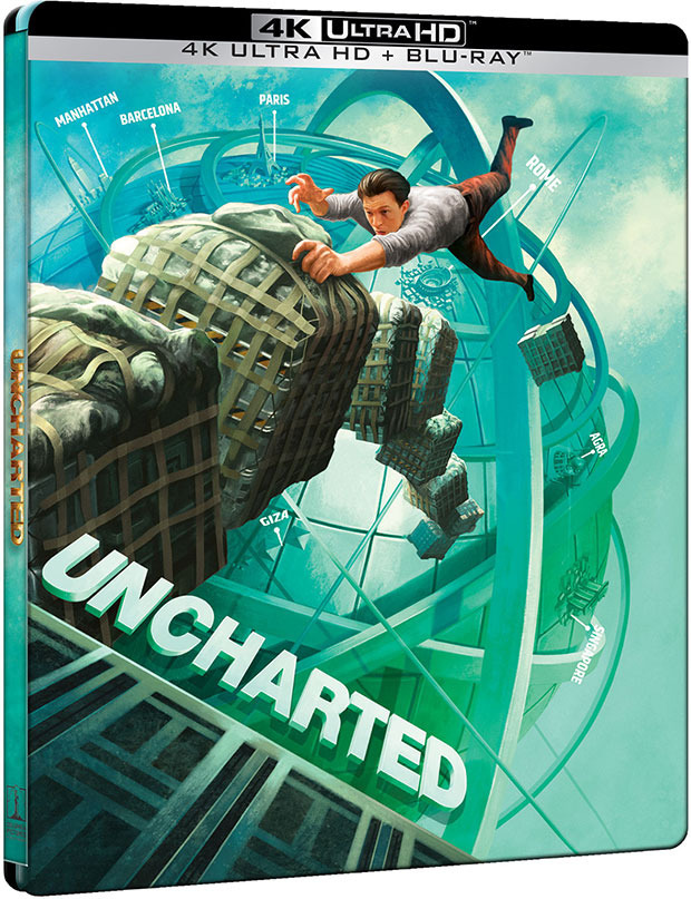 Uncharted - Edición Metálica Ultra HD Blu-ray 3