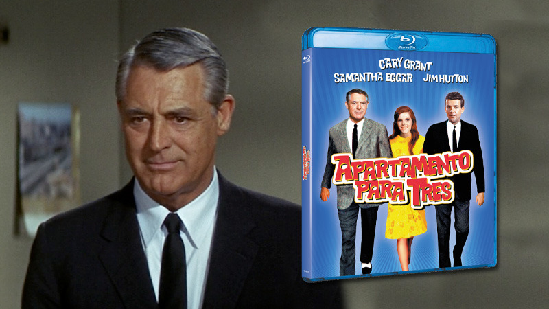 Apartamento para Tres en Blu-ray, la despedida de Cary Grant