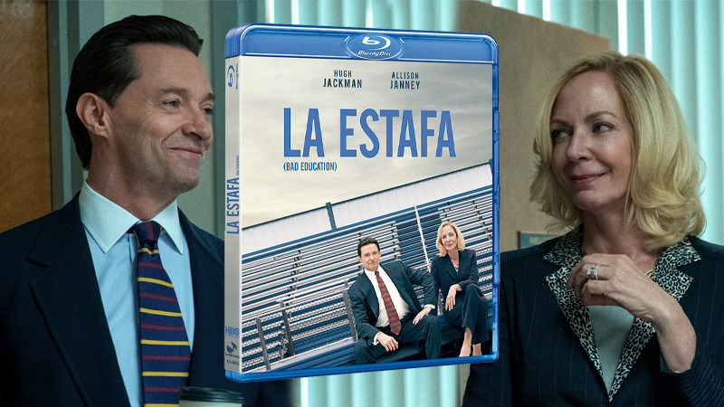 Lanzamiento en Blu-ray de La Estafa (Bad Education), con Hugh Jackman
