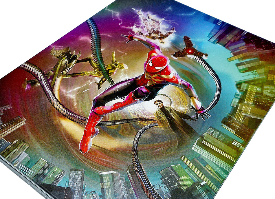 Fotografías del Steelbook de Spider-Man: No Way Home en UHD 4K y Blu-ray 10