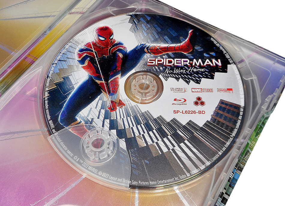 Fotografías del Steelbook de Spider-Man: No Way Home en UHD 4K y Blu-ray 13