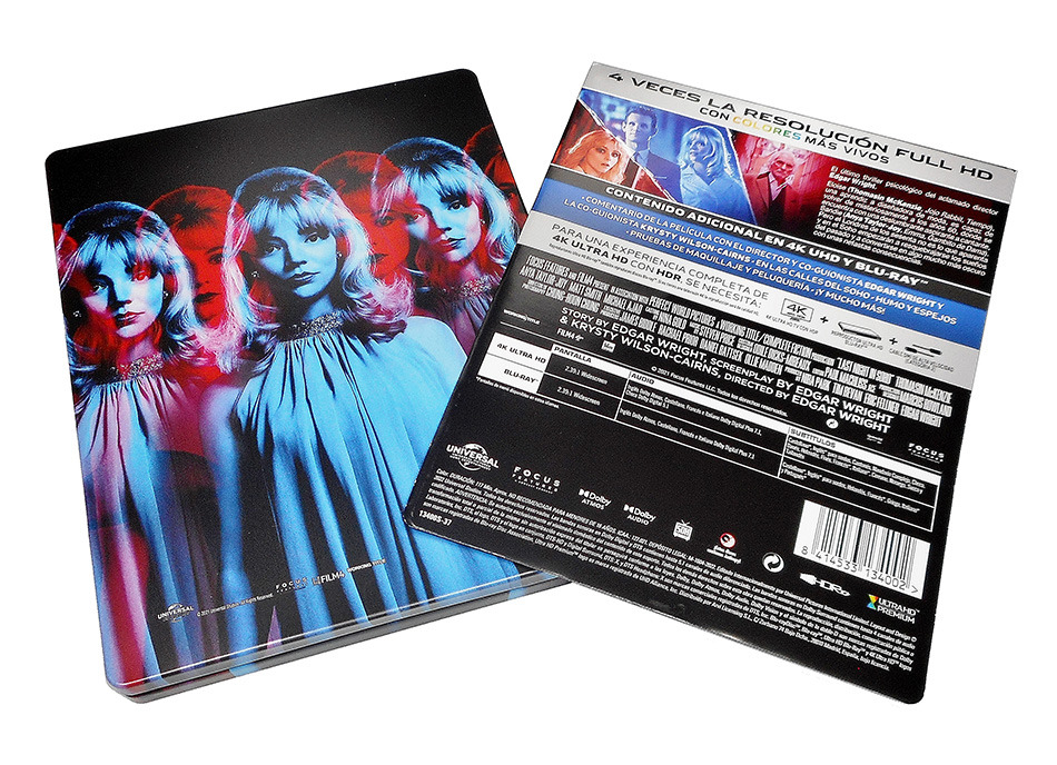 Fotografías del Steelbook de Última Noche en el Soho en UHD 4K y Blu-ray 6