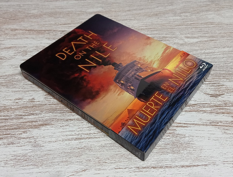 Fotografías del Steelbook de Muerte en el Nilo en Blu-ray 1