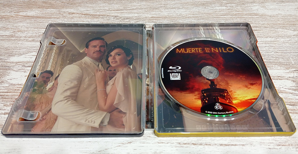 Fotografías del Steelbook de Muerte en el Nilo en Blu-ray 7