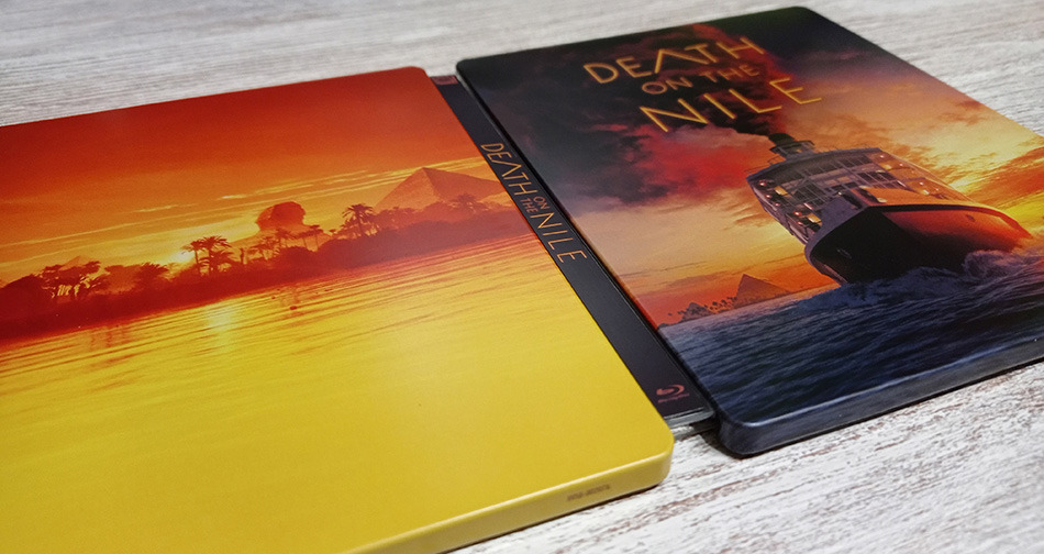 Fotografías del Steelbook de Muerte en el Nilo en Blu-ray 11