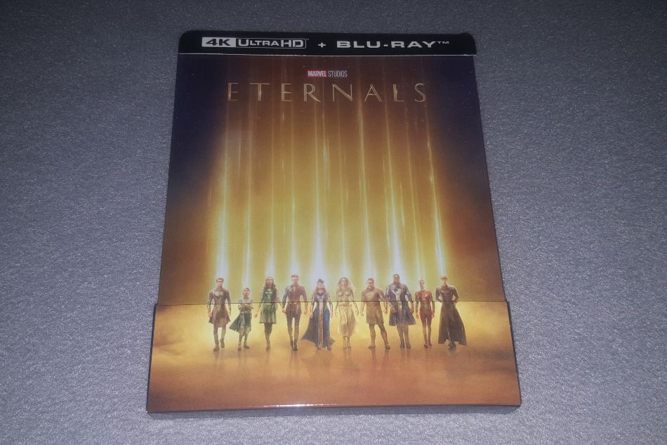 Fotografías del Steelbook de Eternals en UHD 4K y Blu-ray 2