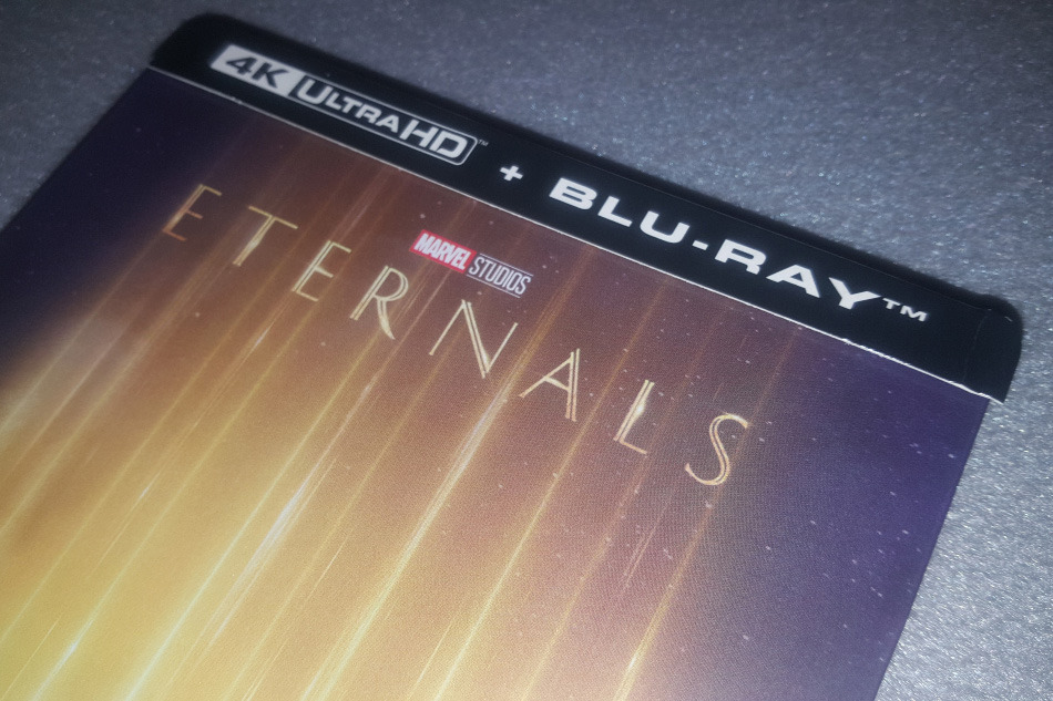 Fotografías del Steelbook de Eternals en UHD 4K y Blu-ray 4