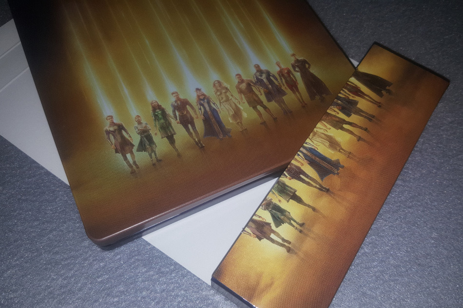 Fotografías del Steelbook de Eternals en UHD 4K y Blu-ray 5