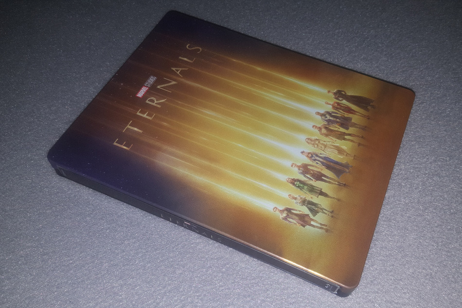 Fotografías del Steelbook de Eternals en UHD 4K y Blu-ray 9