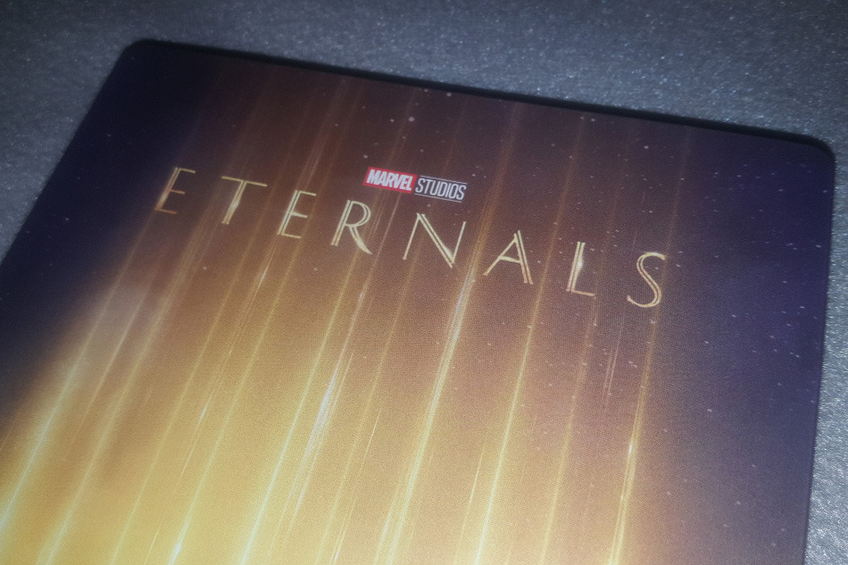 Fotografías del Steelbook de Eternals en UHD 4K y Blu-ray 10