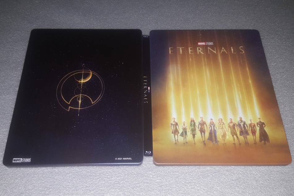 Fotografías del Steelbook de Eternals en UHD 4K y Blu-ray 15