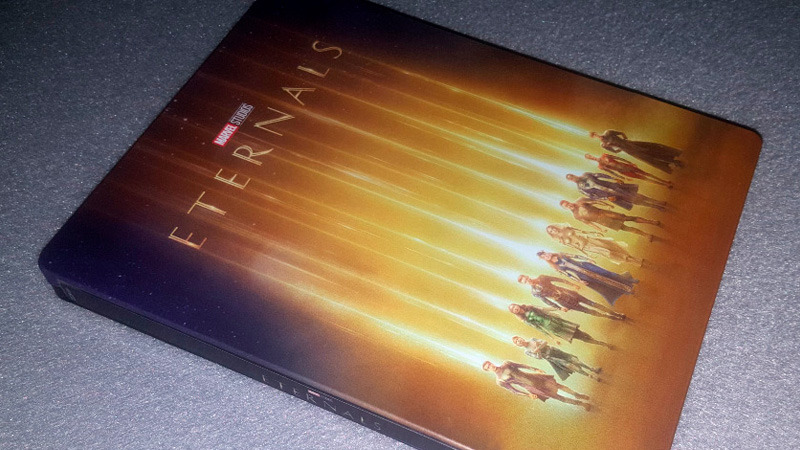 Fotografías del Steelbook de Eternals en UHD 4K y Blu-ray