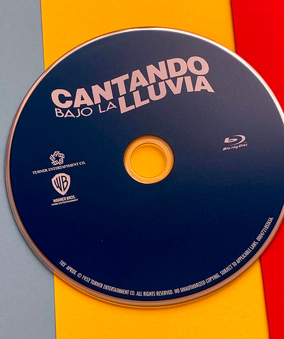 Fotografías del Steelbook de Cantando Bajo la Lluvia en UHD 4K y Blu-ray 15