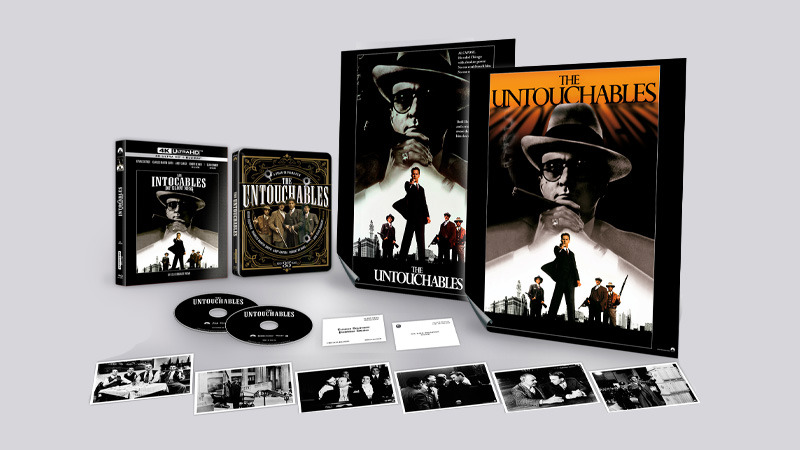 Todos los detalles del Steelbook de Los Intocables de Eliot Ness en UHD 4K
