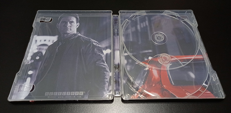 Fotografías del Steelbook de Jack Reacher en UHD 4K y Blu-ray 6