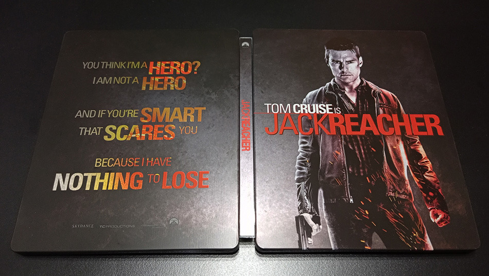 Fotografías del Steelbook de Jack Reacher en UHD 4K y Blu-ray 7