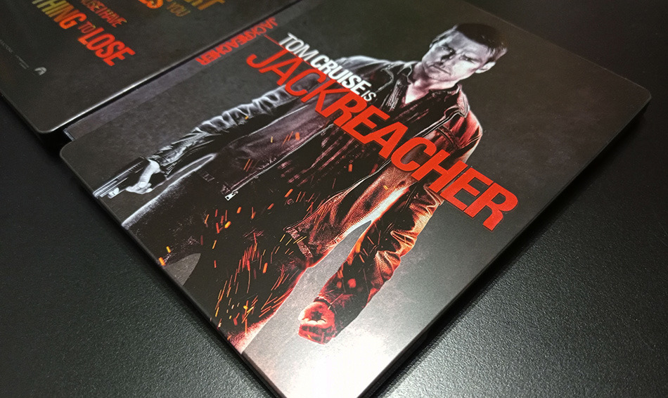 Fotografías del Steelbook de Jack Reacher en UHD 4K y Blu-ray 9