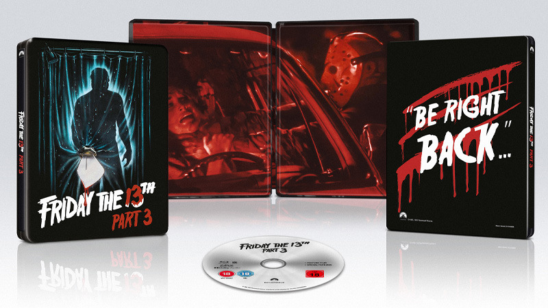 Steelbook de Viernes 13 3ª Parte en Blu-ray por su 40 aniversario