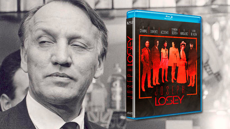 Pack recopilatorio de Joseph Losey con 6 películas en Blu-ray