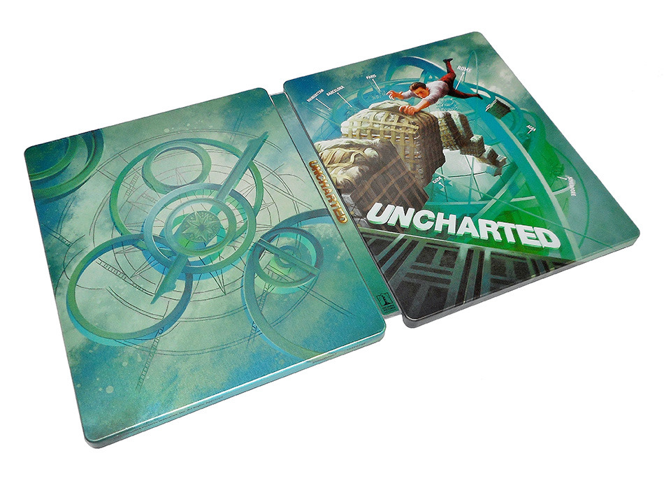 Fotografías del Steelbook de Uncharted en UHD 4K y Blu-ray 11