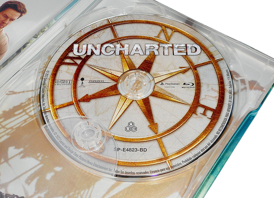 Fotografías del Steelbook de Uncharted en UHD 4K y Blu-ray 13