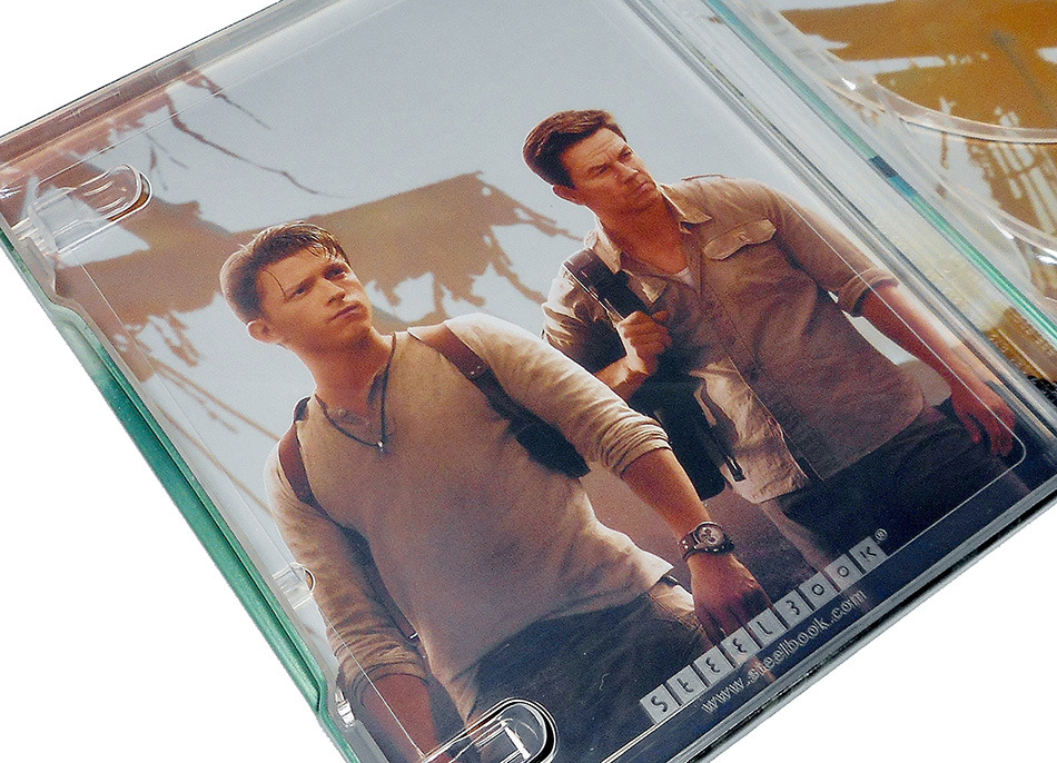 Fotografías del Steelbook de Uncharted en UHD 4K y Blu-ray 15