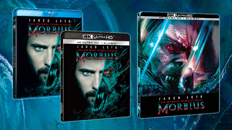 Lanzamiento de Morbius en Blu-ray, UHD 4K y Steelbook 4K