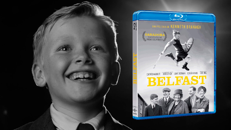 Información completa del Blu-ray de Belfast, dirigida por Kenneth Branagh